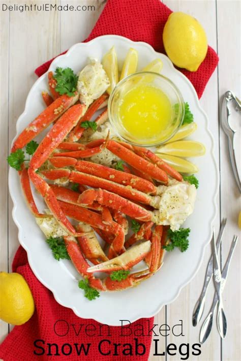 Oven Baked Snow Crab Legs Delightful E Made