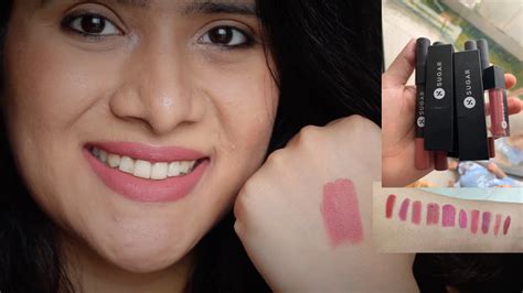 Top Nude Lipstick Shades From Sugar My Favourites Youtube