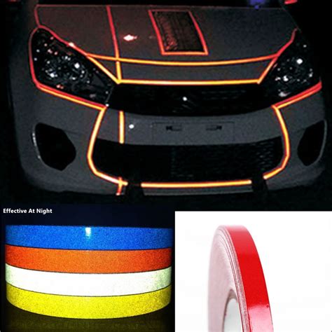 Wholesale Car Styling 3m Reflective Safety Tape Car Warning Stickers
