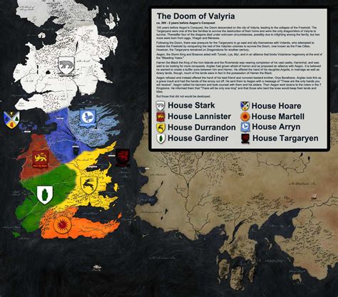 The Entire History Of Westeros Explained In 9 Maps