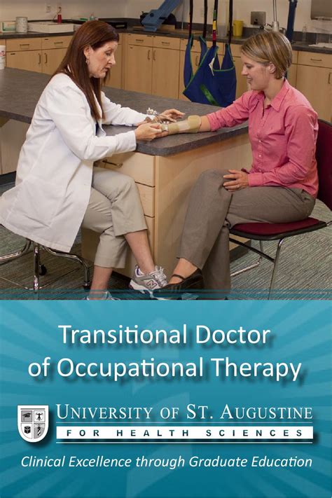 Transitional Doctor Of Occupational Therapy Brochure By University Of