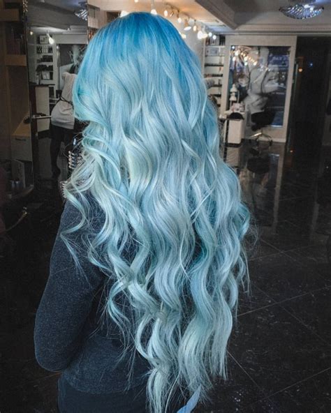Ice Blue Hair On Tumblr