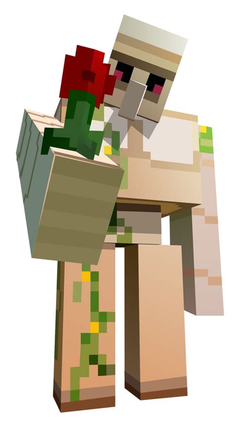 Meet This Iron Golem And It Is A Large Strong Neutral Mob That Protects Players And Villagers