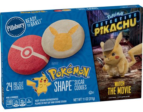 When life gives you a case of pillsbury safe to eat raw chocolate chip cookie dough, you make cookies. Pillsbury Now Has Pokèmon Sugar Cookies - Simplemost