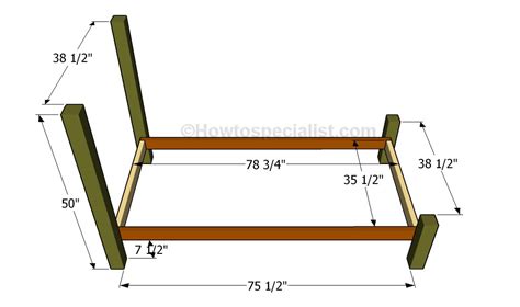 Usually, queen size headboards vary between 20 to 50 inches in height. Twin Size Bed Frame Plans PDF Woodworking