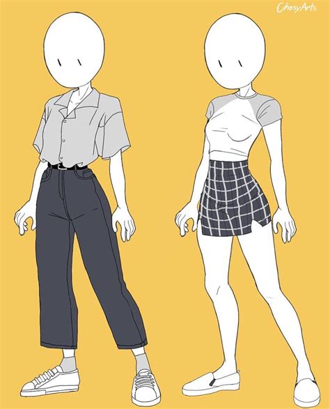 Aesthetic Clothing Reference Follow Artisttoolkit For More Art Tips