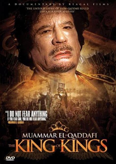 Qaddafi Muammar El King Of Kings Dvd 2011 Reagal Films