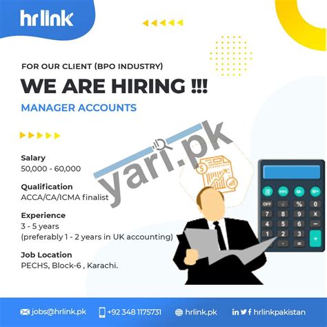 Ensure reconciliation of bank accounts and other accounts. Manager Accounts Jobs in Karachi | 2020