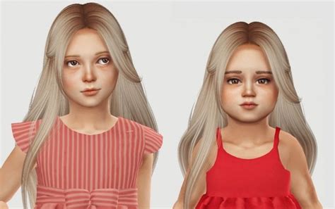 Nightcrawler Muse Hair Kids Toddler Hair Sims 4 Sims Hair Sims 4