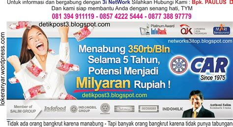 Melian rt 03/09, kejapanan, pandaan… Peluang sukses utk : Guru, Dosen, Karyawan, Ojek, Sopir, Buru, Pegawai, PNS, Dokter, Mahasiswa ...