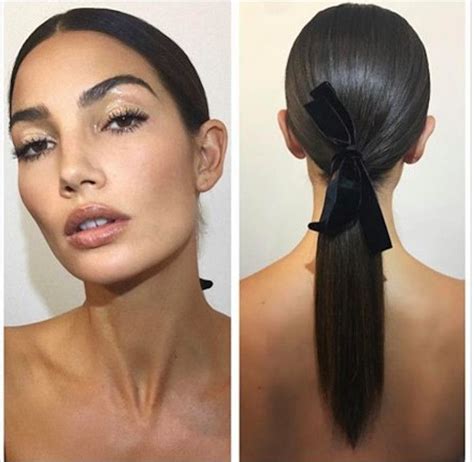 Trend Alert Celebrities Are Obsessed With Glossy Straight Hairstyles