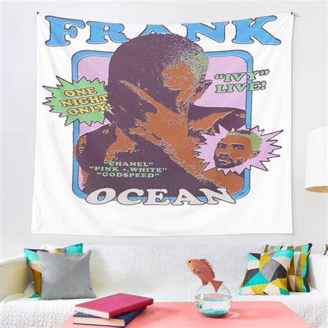 Frank Ocean Vintage Retro Aesthetic Inspired Tapestry Premium Merch