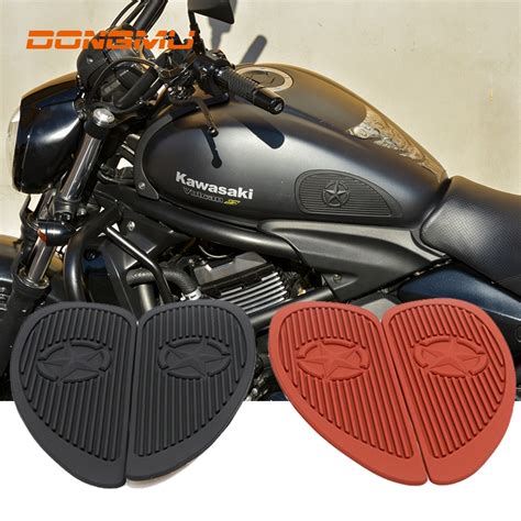 › see more product details. 1Pair Retro Motorcycle Tank Traction Pad Protector Anti ...