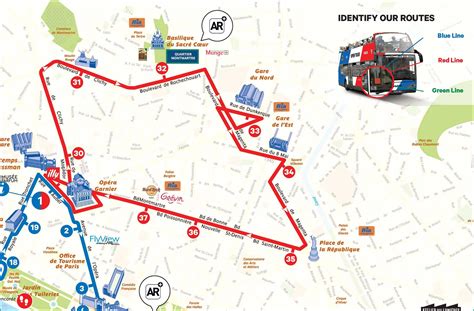 Paris Hop On And Off Bus Map Map Resume Examples