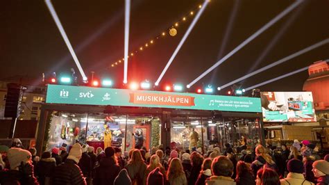 Så Många Väntas Komma Till Musikhjälpen På Stortorget P4 Kronoberg Sveriges Radio