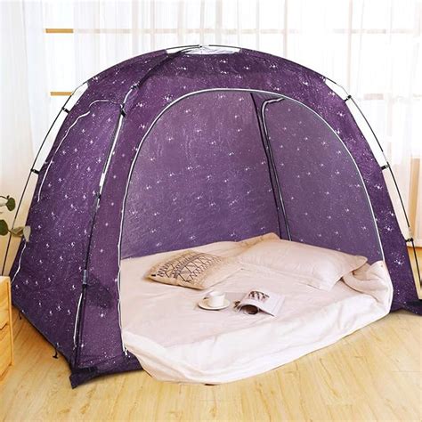 Goplus Bed Tent Indoor Privacy Play Tent For Warm And Cozy Sleep In Drafty Rooms