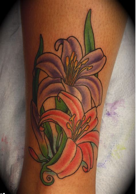 30 lily flower tattoos design ideas for men and women lily flower tattoos flower tattoo