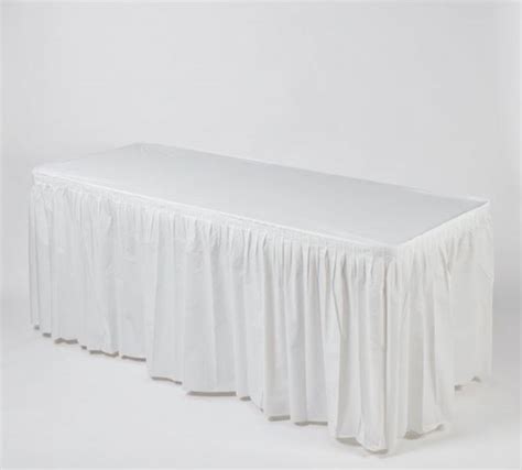 Kwik Table Cover And Skirt 6 Ft And 8 Ft Banquet Tables T And L