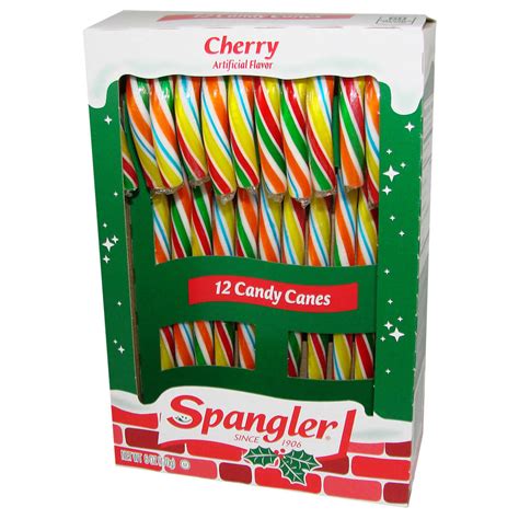 Spangler Candy Canes Cherry Multi Colored 12 St 170 G Us Shop