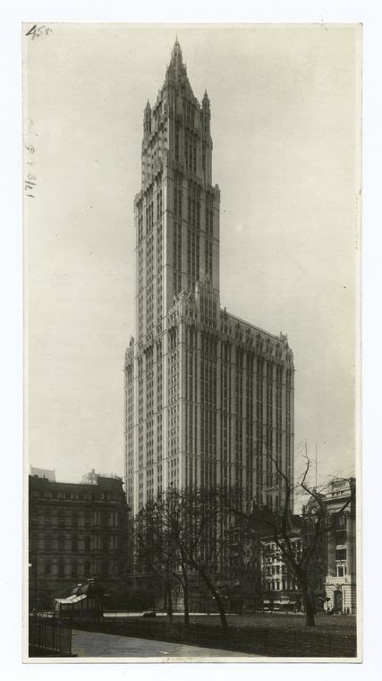 The Woolworth Building The Cathedral Of Commerce The New York Public