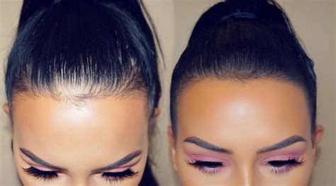How To Cover Receding Hairline With Makeup 365 Gorgeous