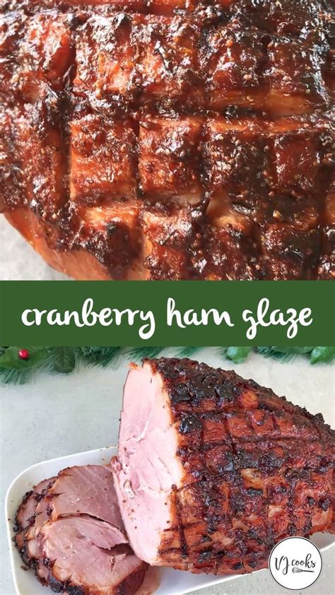 Easy Recipe For Christmas Cranberry Ham Glaze Quick How To Video
