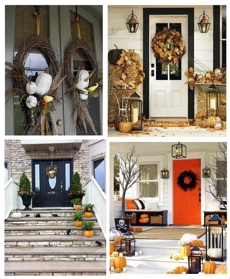 90 Fall Porch Decorating Ideas For Halloween And