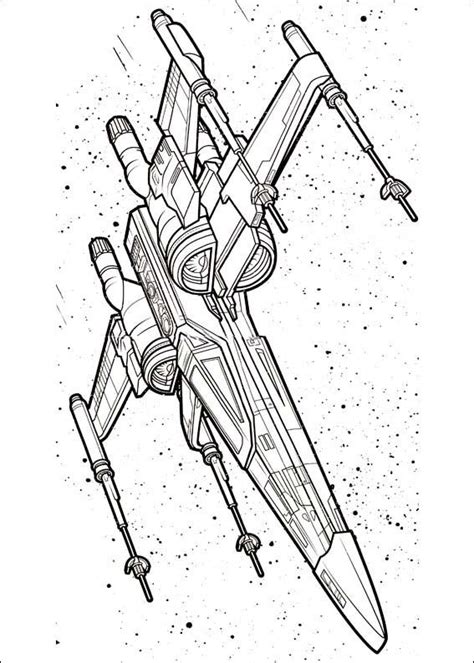X wing pilot from star wars coloring page. Star Wars The Force Awakens Coloring Pages 7 | Star wars ...