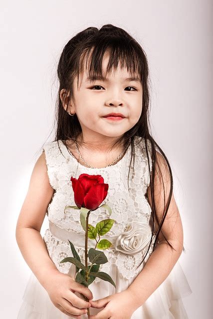 Girl Rose Flower Free Photo On Pixabay Pixabay