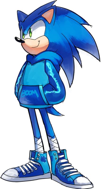 P I Just Really Wanted To Draw Boomsonic Wearing This Xd Sonic
