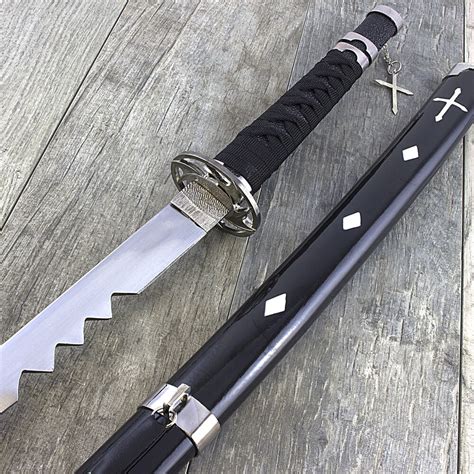 41 Real Black Carbon Steel Blade Japanese Samurai Sword Ninja Katana