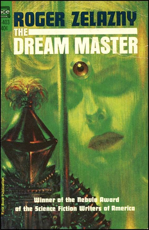 The Dream Master Roger Zelazny 1966 Edition Cover By Kelly Freas