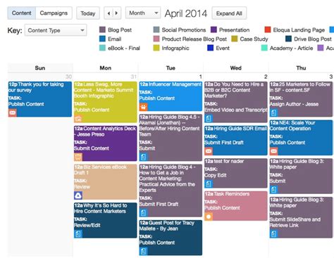 The Complete Guide to Choosing a Content Calendar | Content marketing calendar, Content calendar 