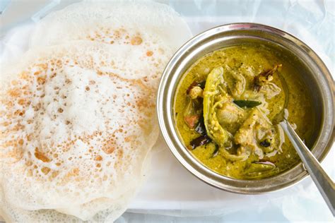 The name idiyappam derives from the tamil. Kerala Chicken Stew and Appam - USAPEEC