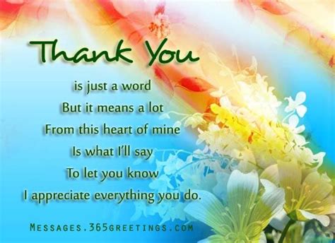Words Of Thanks Thanks Words Thank You For