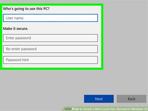 How To Create A New Local User Account In Windows 10 10 Steps