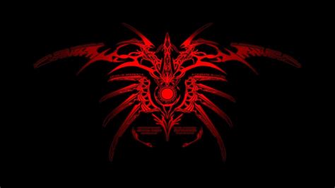 Red And Black Dragon Wallpapers On Wallpaperdog