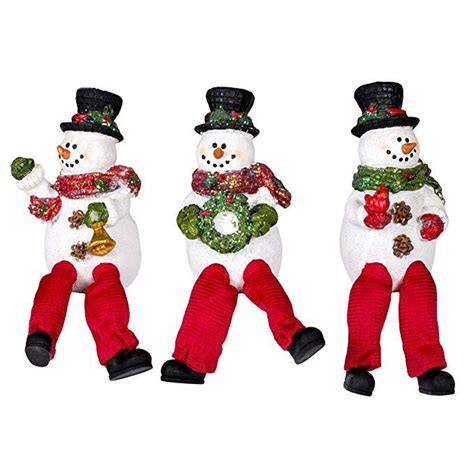 See more ideas about shelf sitter, sitter, kitchen themes. Amazon.com: Happy Christmas Snowmen 5.5 Inch Resin Dangle ...