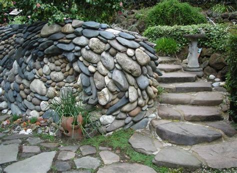 Remember to account for differences in height if the wall is to be built on a slope. The Art Of The Dry Stack Stone Wall • Insteading