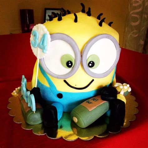 Minion Cake With Beer Torte