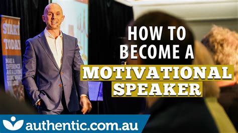 3 Actionable Tips On How To Become A Motivational Speaker Youtube