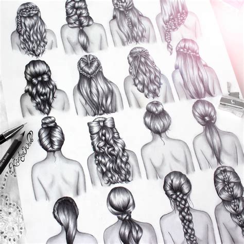 See more ideas about how to draw hair, anime hair, manga hair. Some different hairstyles I drew :) | How to draw hair