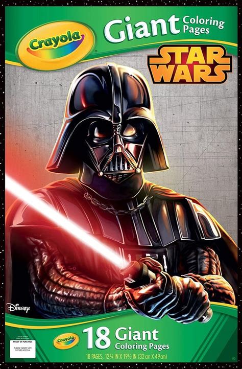 Toys, games, and video games. Crayola: Giant Colouring Pages - Star Wars | Toy | at ...