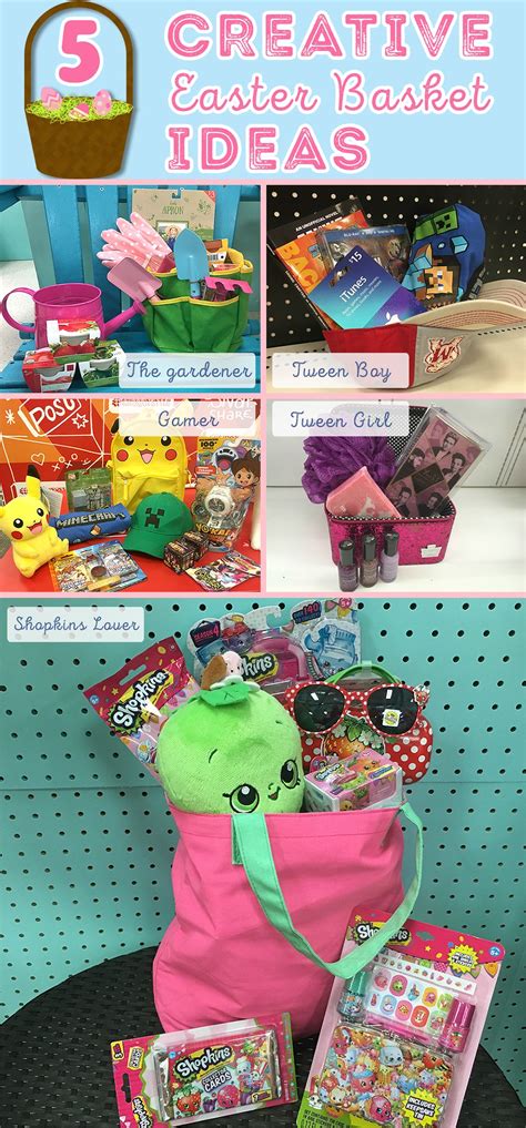 Easter eggstravaganza is here to blow your mind. 5 candy-free Easter basket ideas to inspire you | Easter ...
