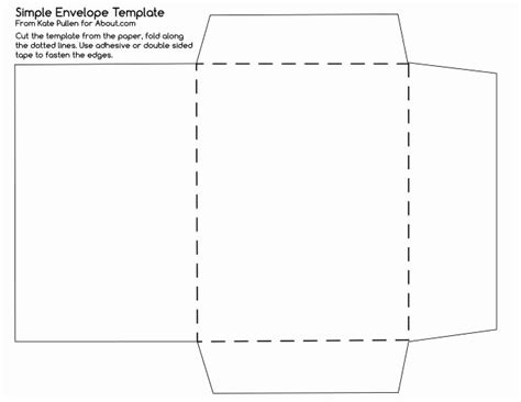 40 Printable Envelope Template Pdf Markmeckler Template Design