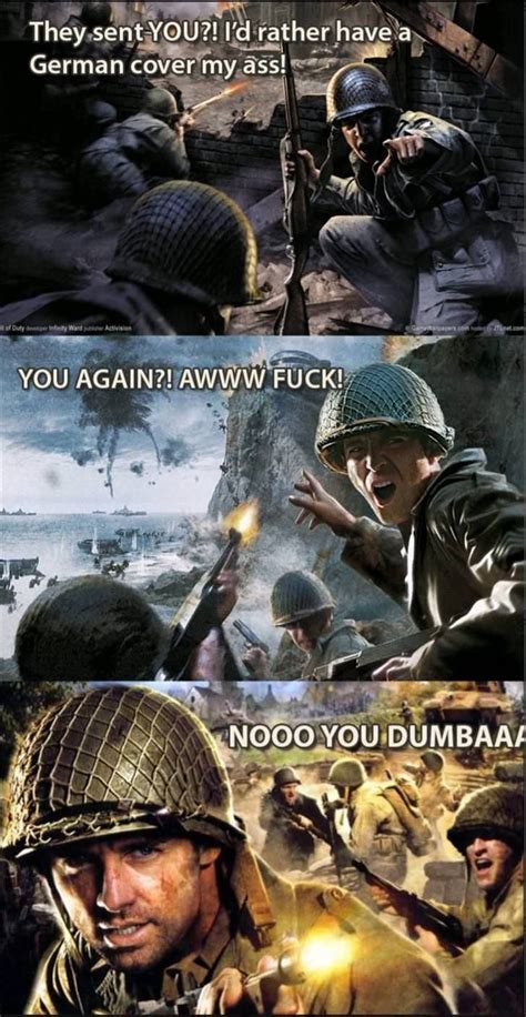 Whats Really Happening On The Old Call Of Duty Covers Funny Gaming
