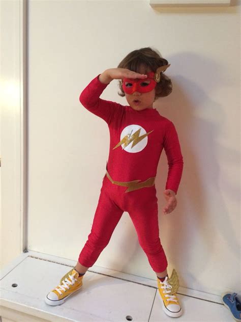 Handmade The Flash Costume By Eunice From Hellolucky Dyi Costume Diy Superhero Costume
