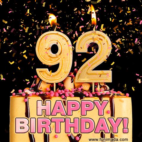 Happy 92nd Birthday Animated S