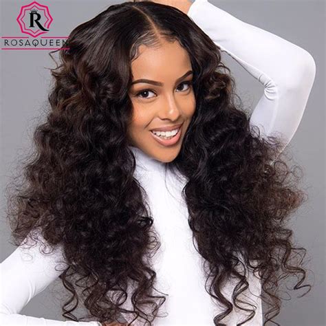 Lace Frontal Closure With Bundles Loose Wave Brazilian Virgin Hair Lace Band