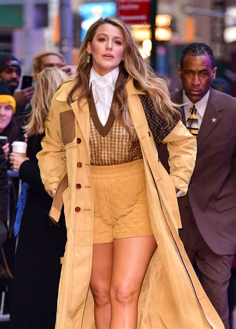 I'm so sad to share this news. Blake Lively - Arriving at GMA in NYC 01/28/2020 • CelebMafia